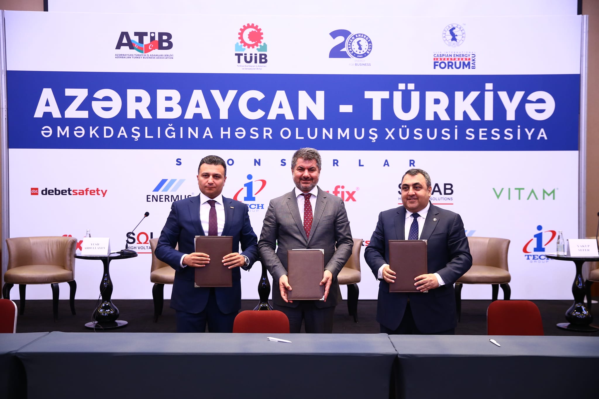 TÜİB, ATİB və Caspian Energy Club arasında Anlaşma Memorandumu imzalanıb