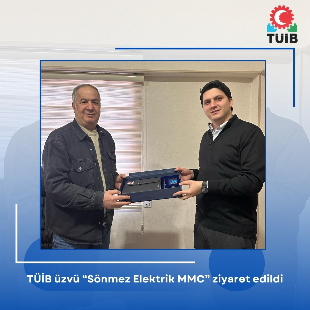 Türkiyə-Azərbaycan İş Adamları və Sənayeçiləri İctimai Birliyinin üzvü "Sönməz Elektrik MMC" ziyarət edildi.