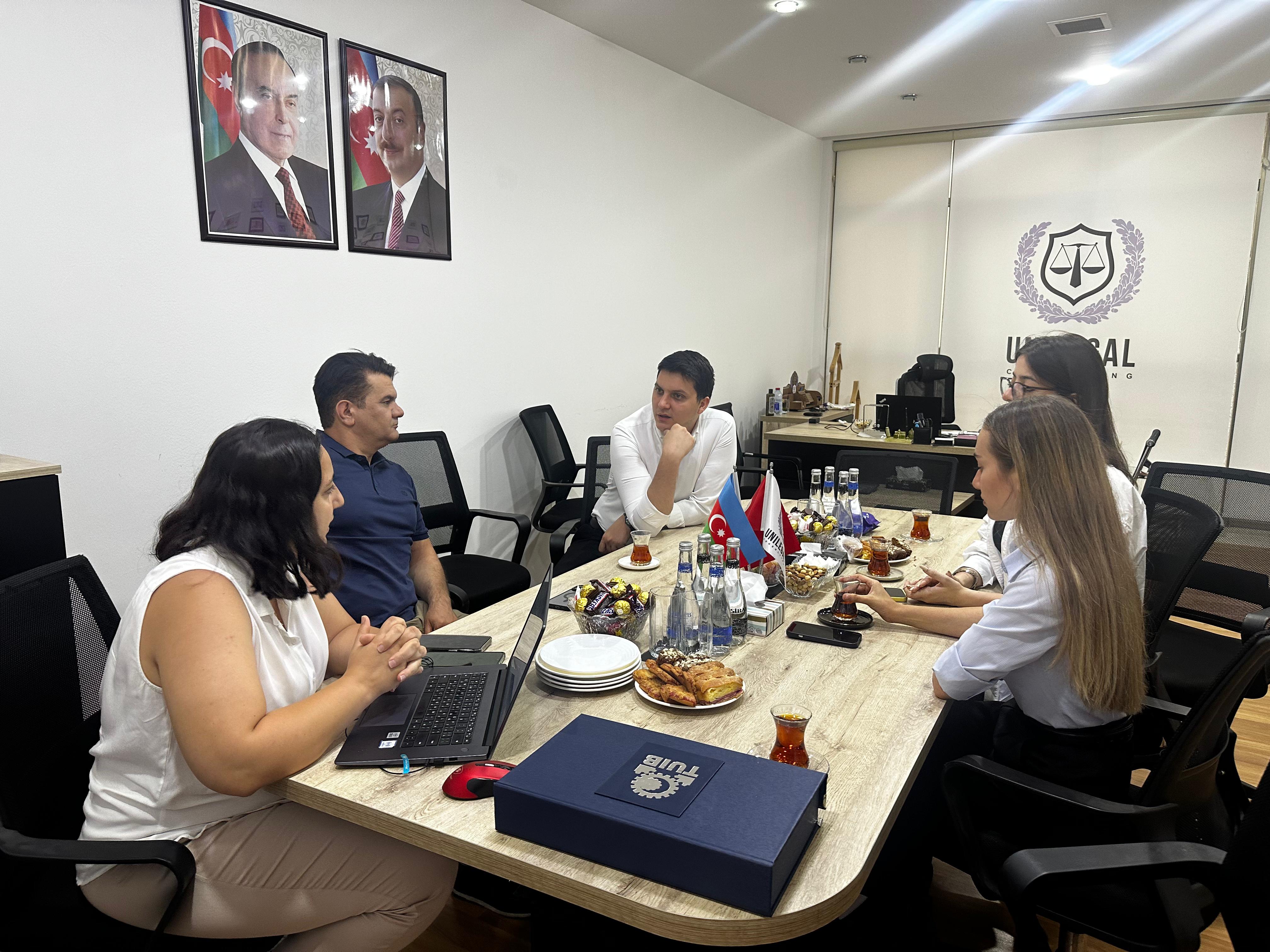 Türkiyə-Azərbaycan İş Adamları və Sənayeçiləri İctimai Birliyinin üzvü Unilegal Consulting MMC ziyarət edib.