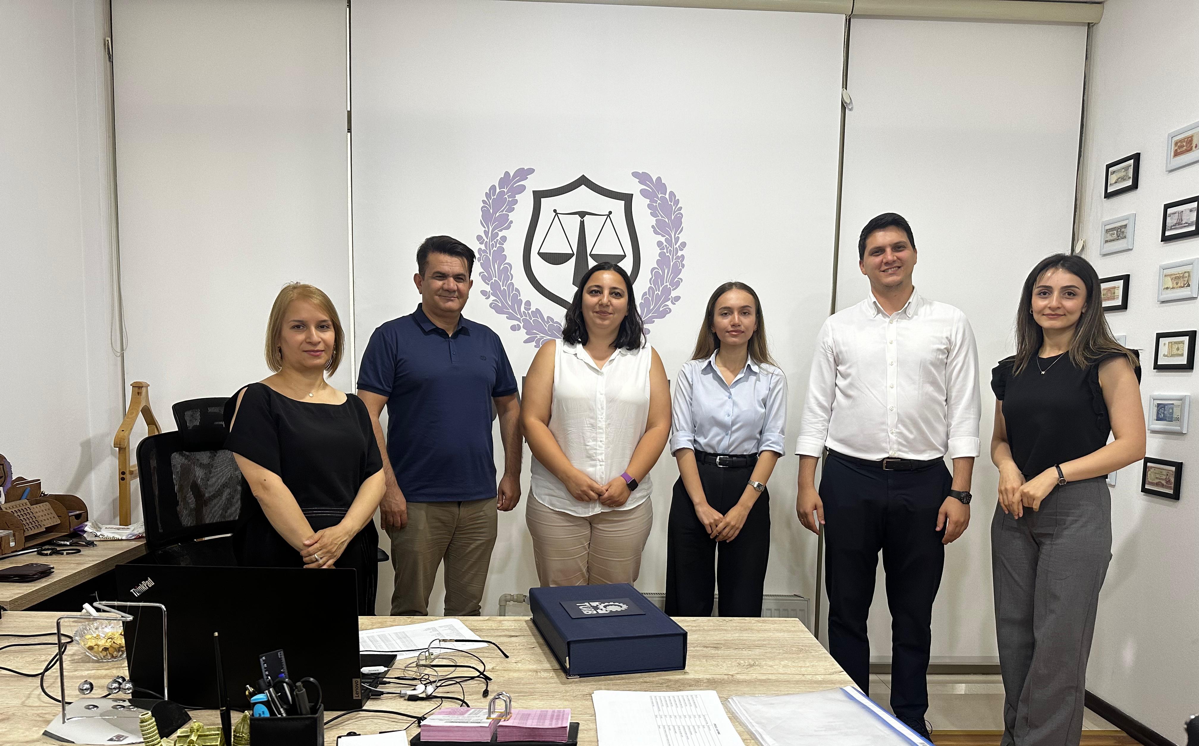 Türkiyə-Azərbaycan İş Adamları və Sənayeçiləri İctimai Birliyinin üzvü Unilegal Consulting MMC ziyarət edib.