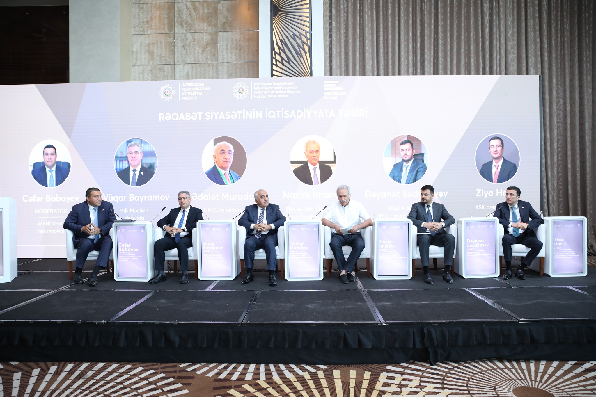 İqtisadiyyat Nazirliyi yanında Antiinhisar və İstehlak Bazarına Nəzarət Dövlət Xidmətinin təşəbbüsü ilə ölkədə ilk dəfə Milli Rəqabət Forumu keçirilib.