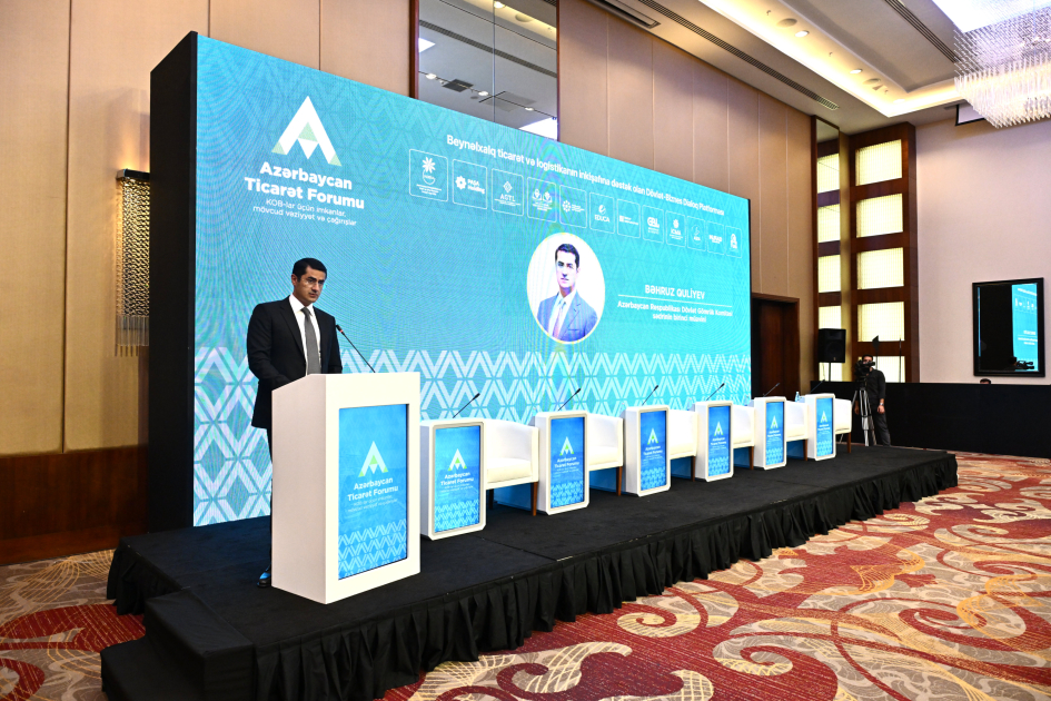 Türkiyə-Azərbaycan İş Adamları və Sənayeçiləri İctimai Birliyinin (TÜİB) tərəfdaşlıq etdiyi Azərbaycan Ticarət Forumu keçirilib.