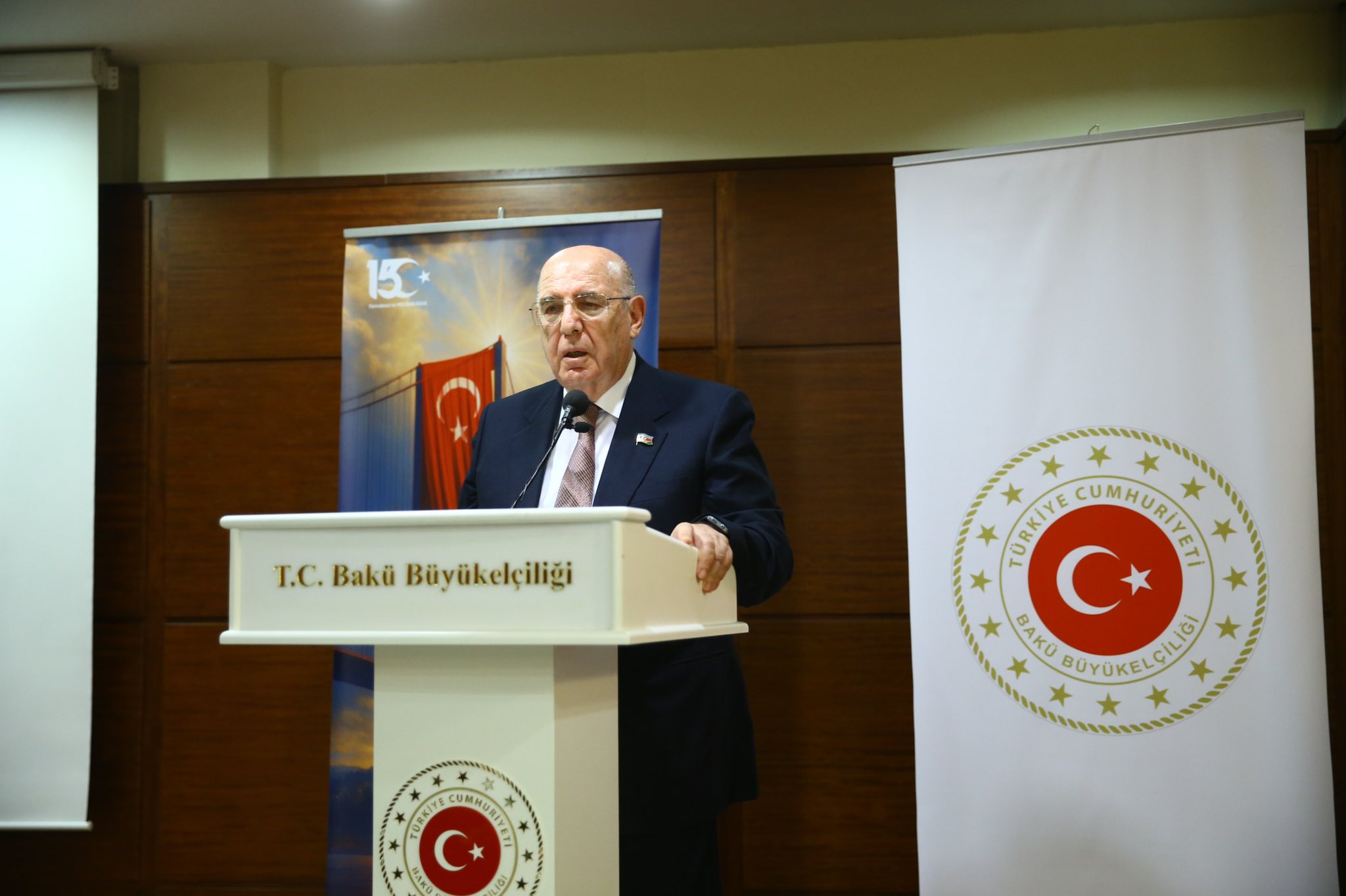 15 iyul 2016-cı il tarixində baş verən hadisələrin 9-cu ildönümü münasibətilə Türkiyə Respublikasının Azərbaycandakı Səfirliyində anım tədbiri keçirildi.