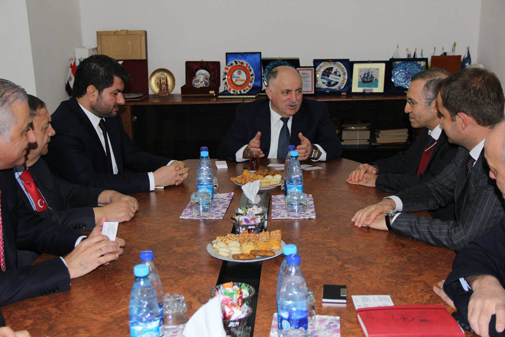 TÜİB sədri Ali İhsan Gənc ASK-nın prezidenti Məmməd Musayevlə görüşüb