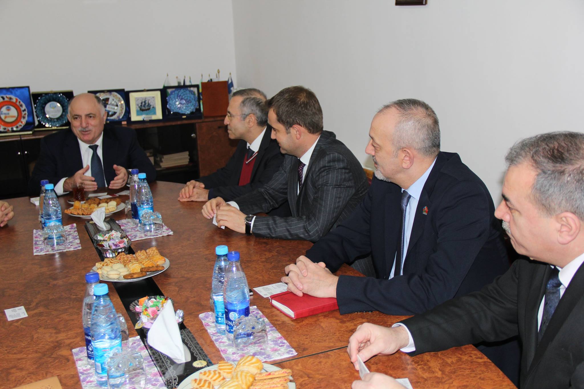 TÜİB sədri Ali İhsan Gənc ASK-nın prezidenti Məmməd Musayevlə görüşüb