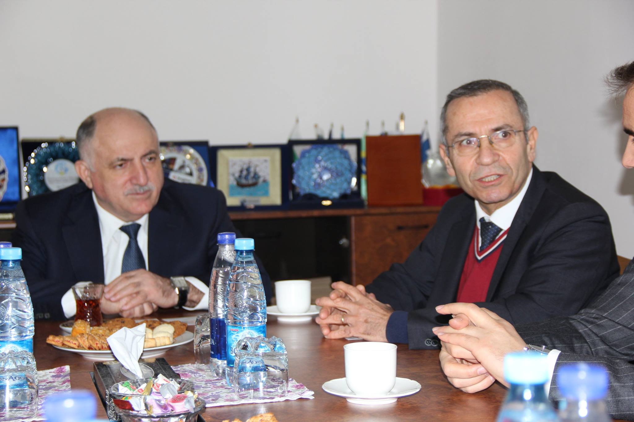 TÜİB sədri Ali İhsan Gənc ASK-nın prezidenti Məmməd Musayevlə görüşüb