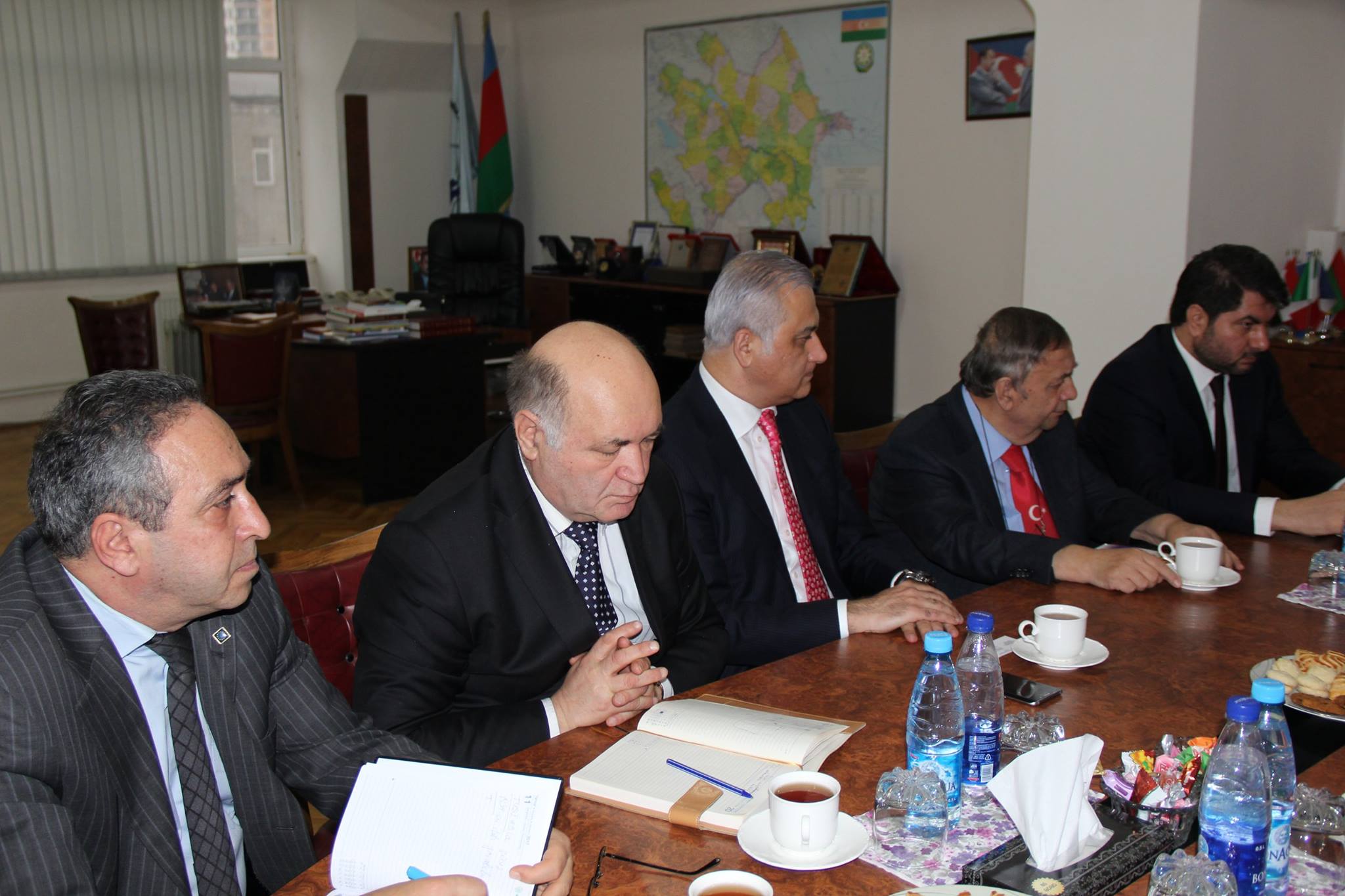 TÜİB sədri Ali İhsan Gənc ASK-nın prezidenti Məmməd Musayevlə görüşüb