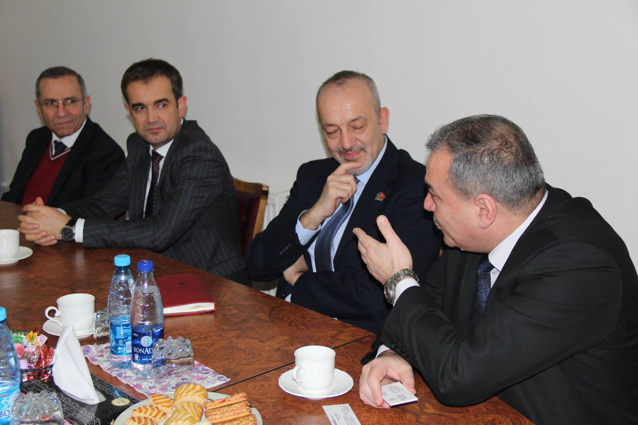 TÜİB sədri Ali İhsan Gənc ASK-nın prezidenti Məmməd Musayevlə görüşüb