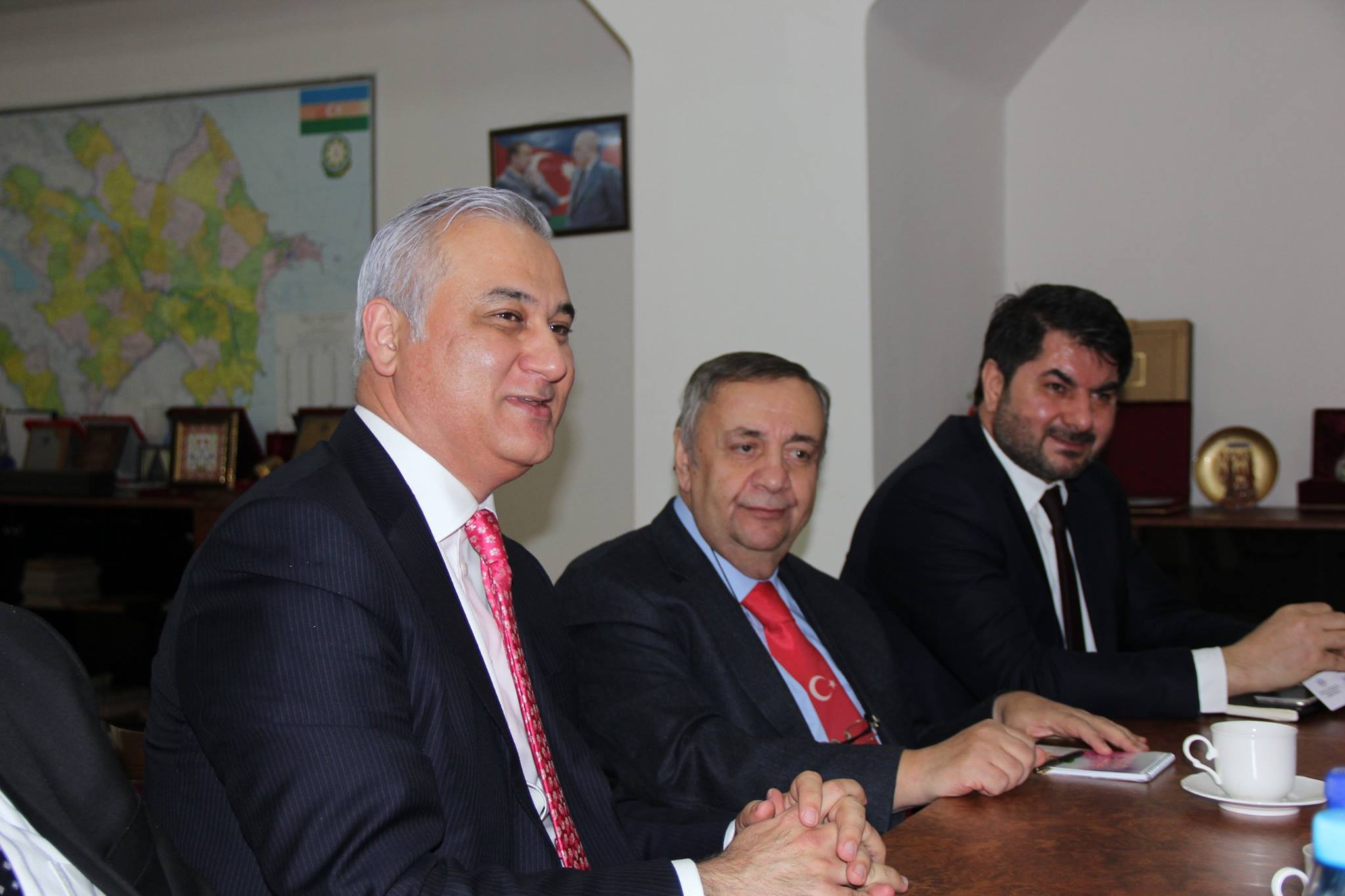 TÜİB sədri Ali İhsan Gənc ASK-nın prezidenti Məmməd Musayevlə görüşüb