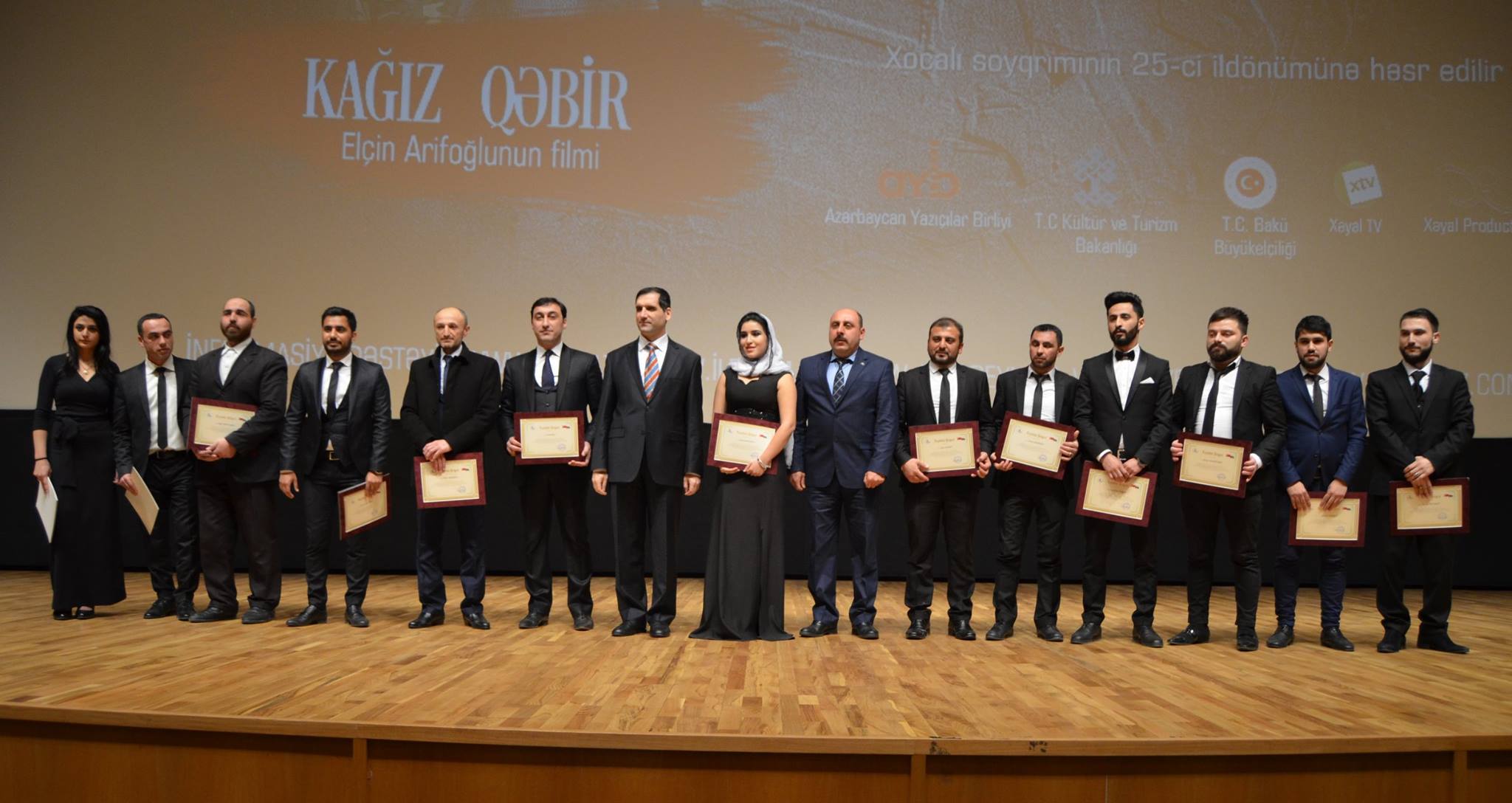 Xocalı soyqırımına həsr edilmiş film təqdim edilib