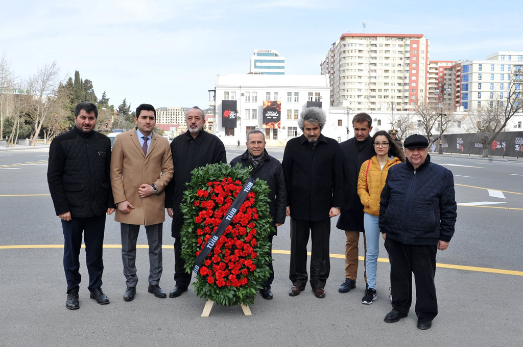 TUİB üzvləri Xocalı qurbanlarının xatirəsini yad ediblər