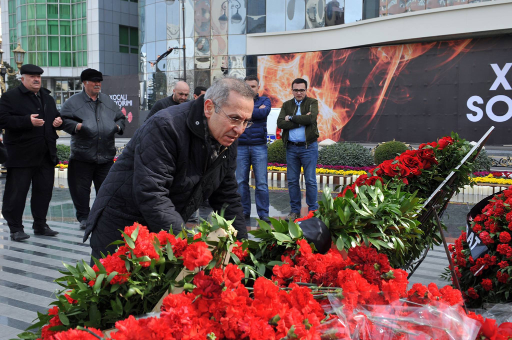 TUİB üzvləri Xocalı qurbanlarının xatirəsini yad ediblər