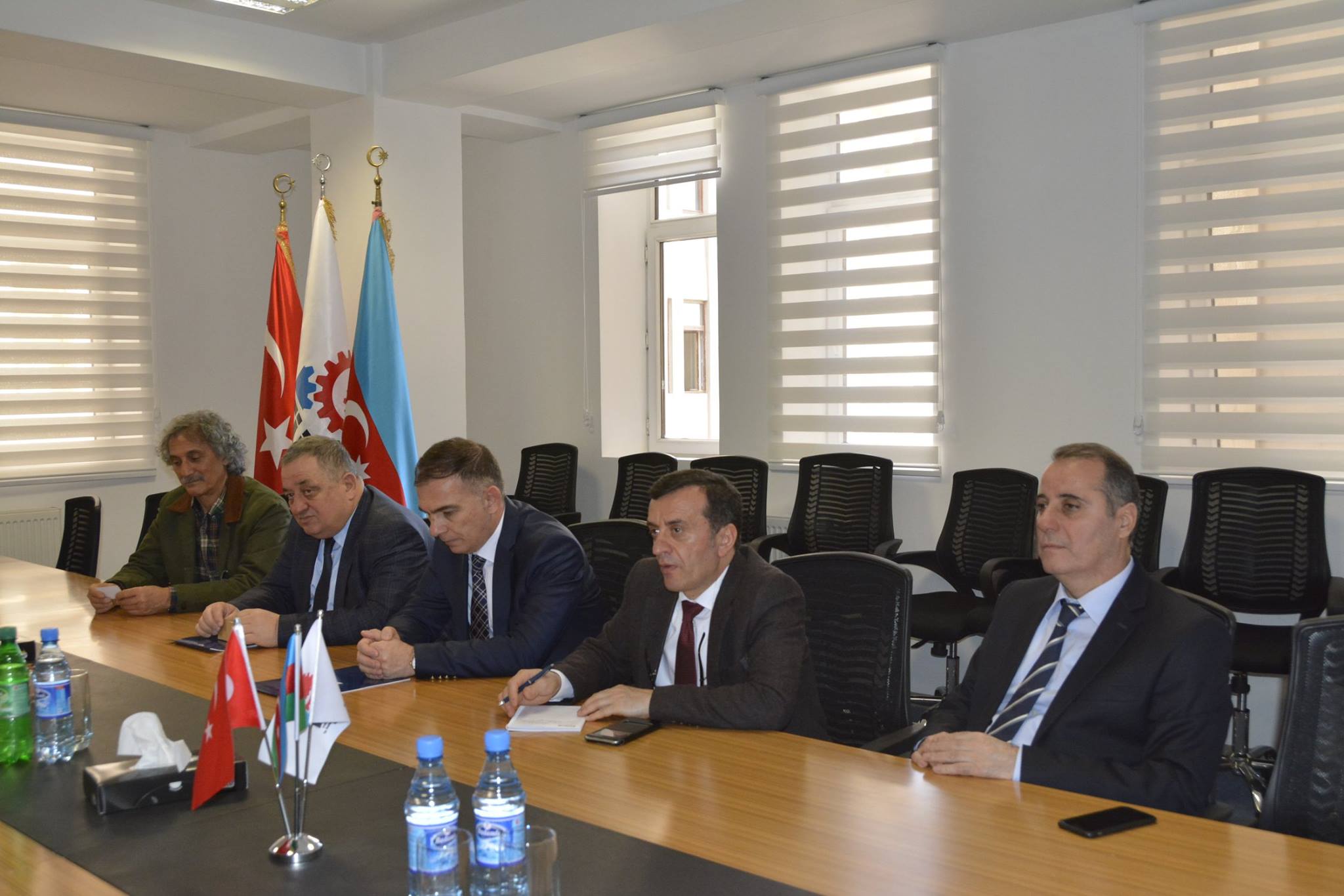 “Doğu Karadeniz İhracatçılar Birliği (DKİB)” nümayəndə heyəti TÜİB ziyarət edib