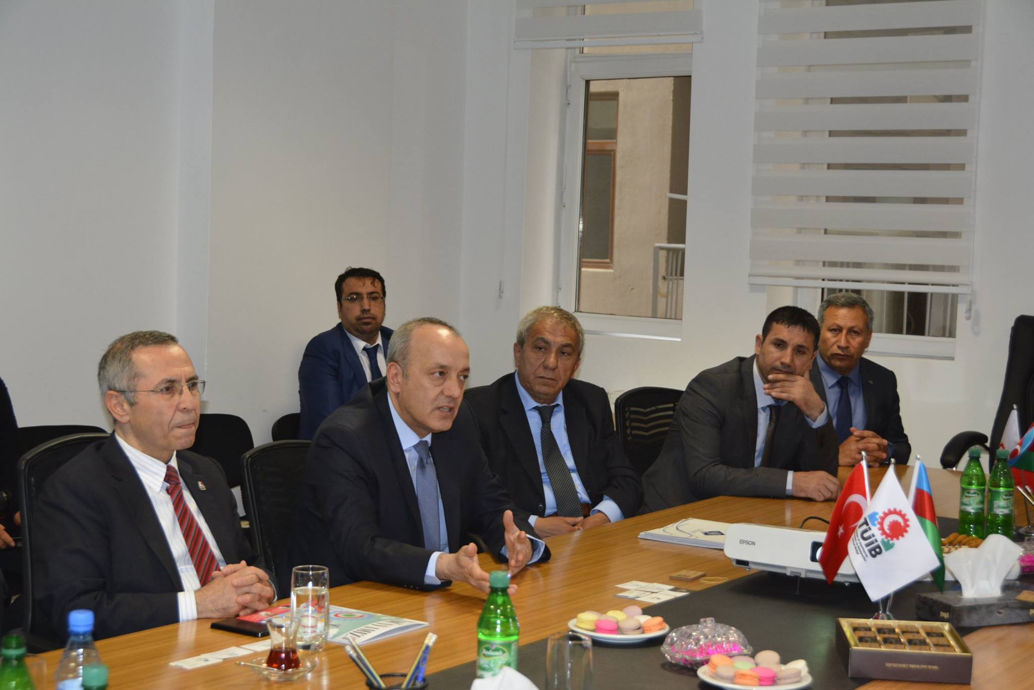 Anadolu Aslanları İş Adamları Dərnəyi İzmir şöbəsinin təmsilçiləri TÜİB idarə Heyətinin üzvləri ilə görüşüb.