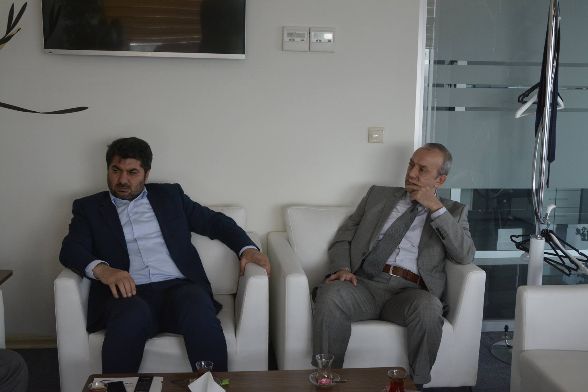 "KoçSistem Azəbaycan MMC" –nin rəhbərləri Serdar Çelik və Fırat Sağlıkla görüş