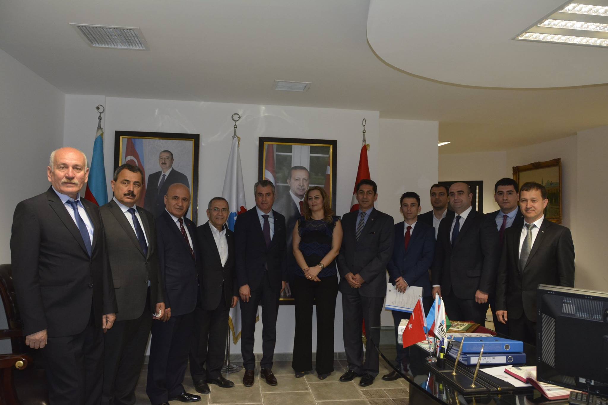 Eskişehir Ticaret Odası üzvləri TÜİB ofisini ziyarət ediblər.