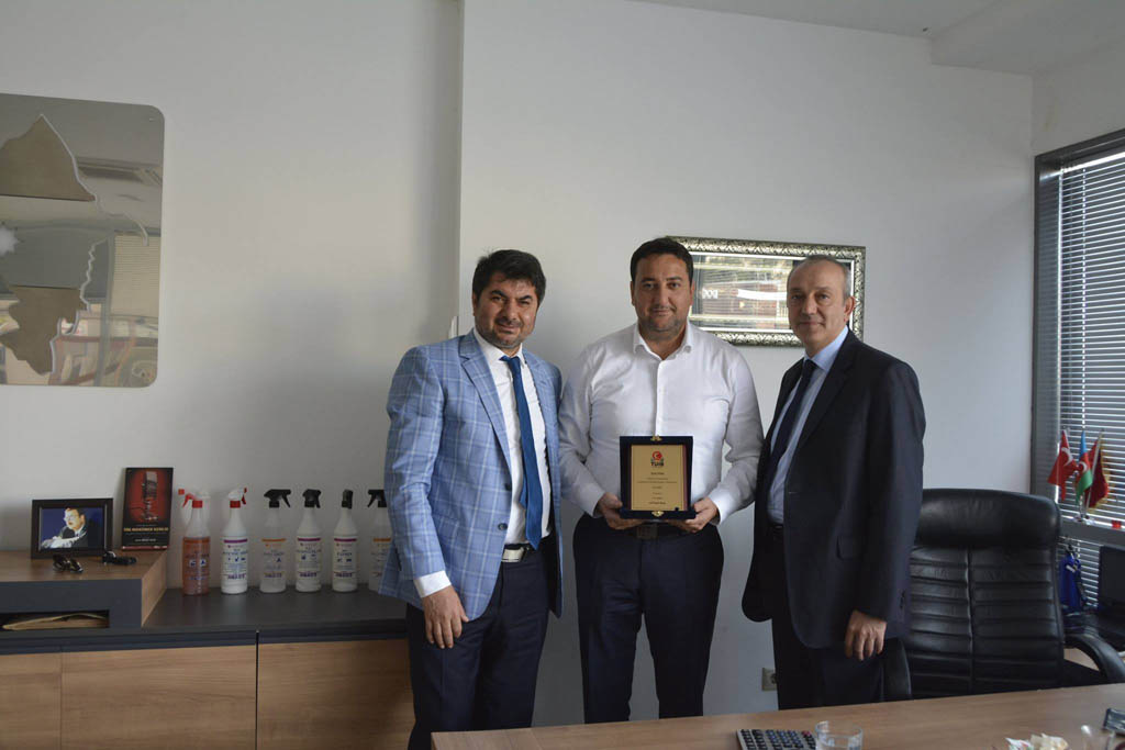 TÜİB İdarə Heyətinin Üzvləri birliyə şəxsi üzv qəbul edilən Tamer Pektaşı ziyarət ediblər. 