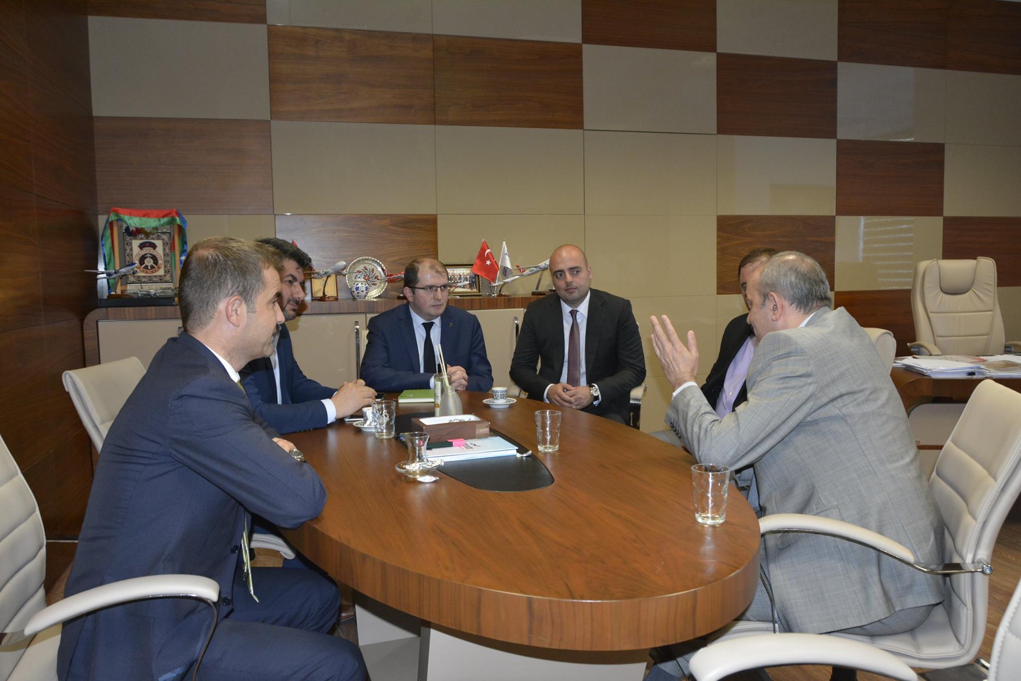TÜİB İdarə Heyətinin Üzvləri “Türk Hava Yolları”-nın Azərbaycan nümayəndəliyini ziyarət ediblər