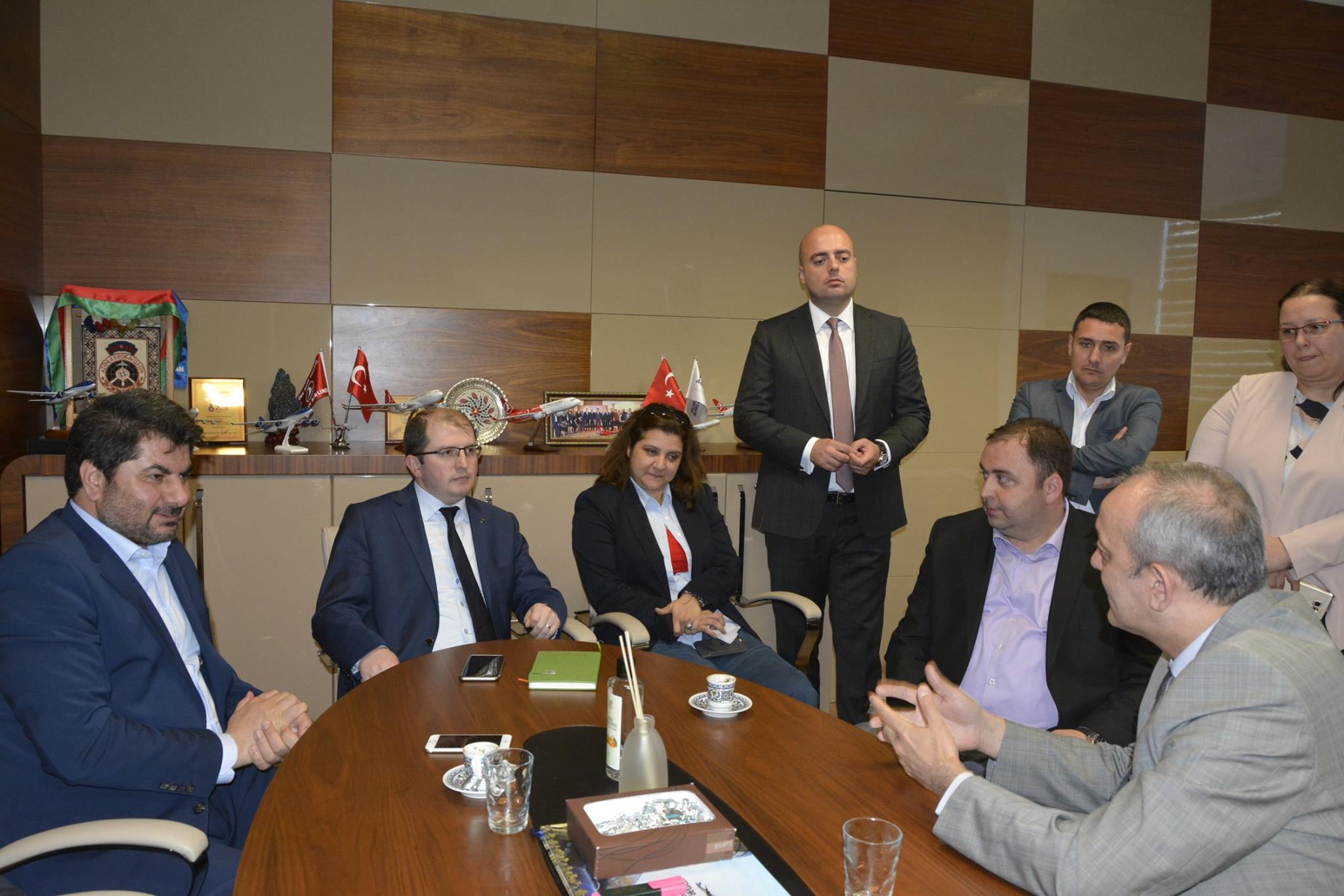 TÜİB İdarə Heyətinin Üzvləri “Türk Hava Yolları”-nın Azərbaycan nümayəndəliyini ziyarət ediblər