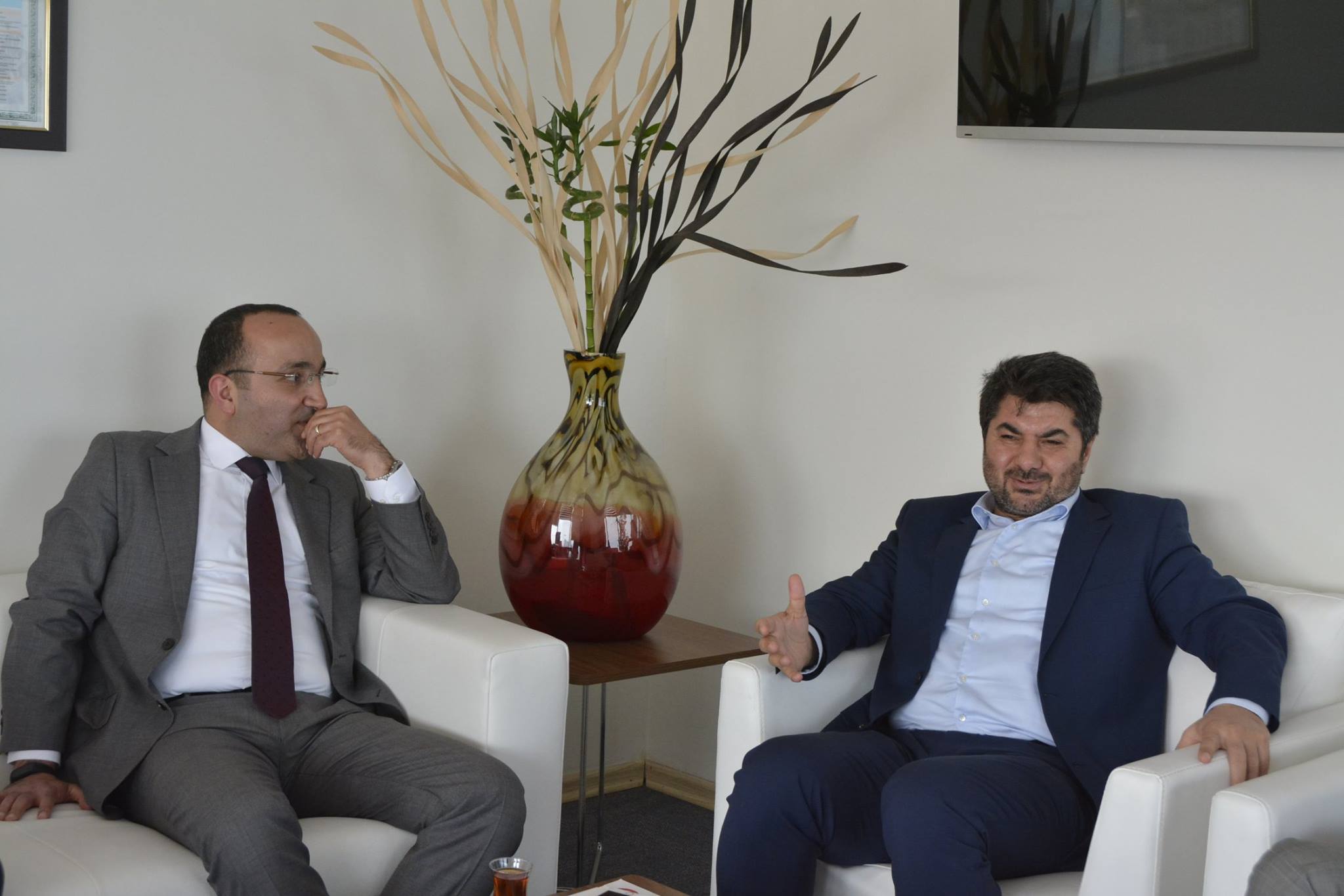 "KoçSistem Azəbaycan MMC" –nin rəhbərləri Serdar Çelik və Fırat Sağlıkla görüş