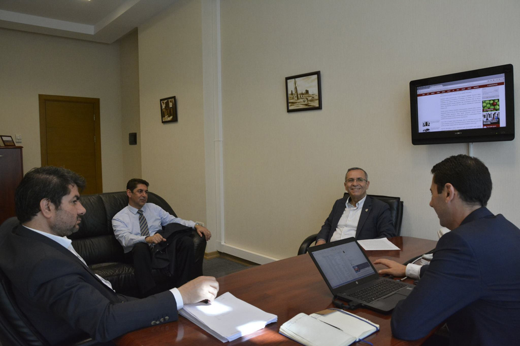 TÜİB İdarə Heyətinin Üzvləri “Axa Mbask” siğorta şirkətini ziyarət ediblər.