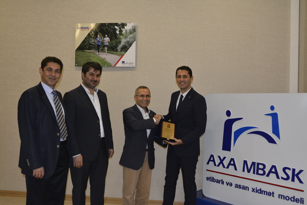 TÜİB İdarə Heyətinin Üzvləri “Axa Mbask” siğorta şirkətini ziyarət ediblər.