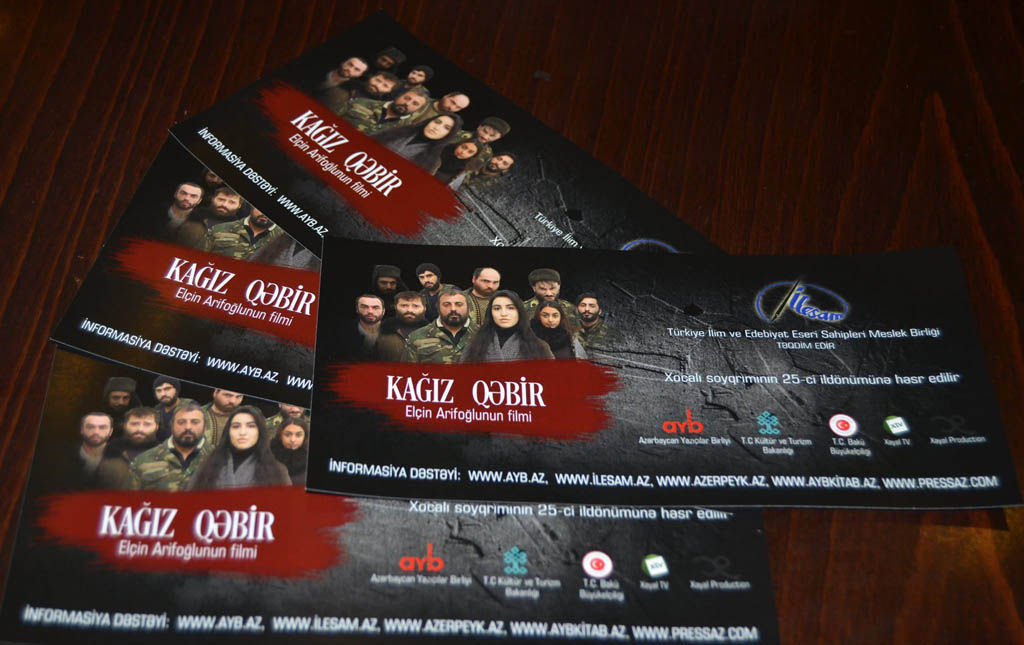 Xocalı soyqırımına həsr edilmiş film təqdim edilib