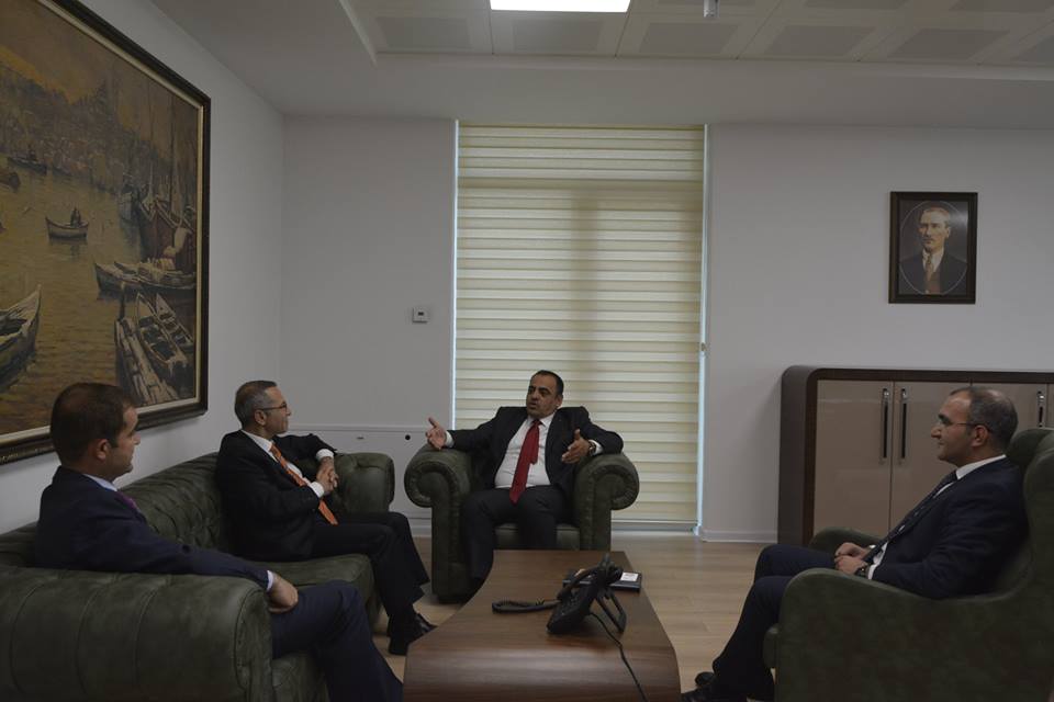 TÜİB rəhbərliyi “Ziraat Bank Azərbaycan”ı ziyarət edib