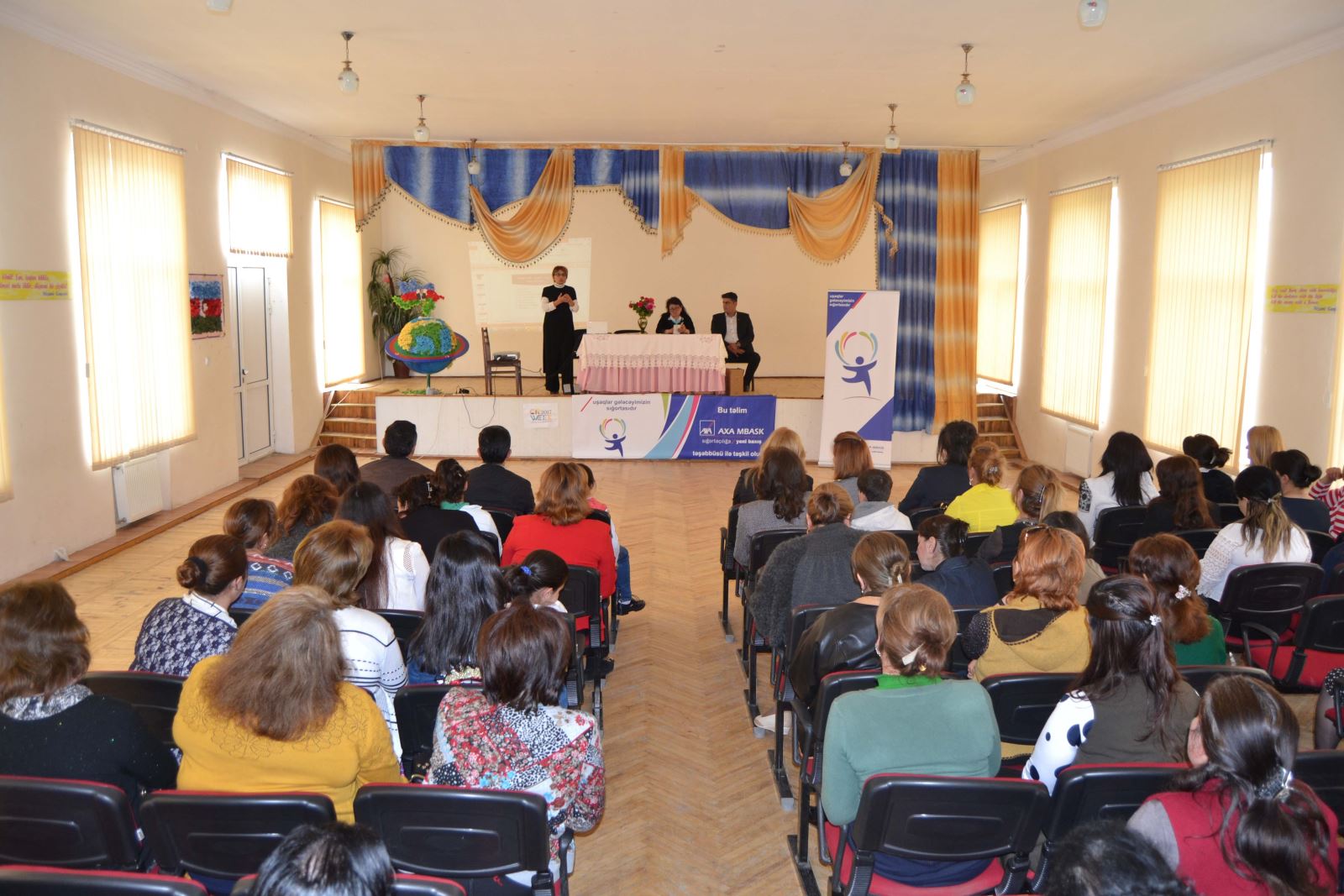 Təhsil Nazirliyinin və Community.az dəstəyi, AXA MBASK sığorta şirkətinin təşəbbüsü ilə