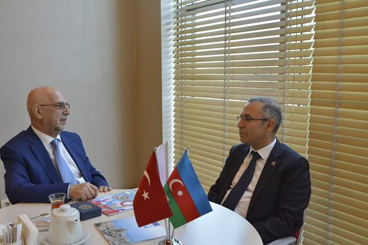 TÜİB İdarə Heyətinin Sədri Ali İhsan Genç birliyə şəxsi olaraq üzv olan Zafer Tangili ziyarət edib