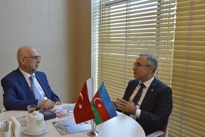 TÜİB İdarə Heyətinin Sədri Ali İhsan Genç birliyə şəxsi olaraq üzv olan Zafer Tangili ziyarət edib