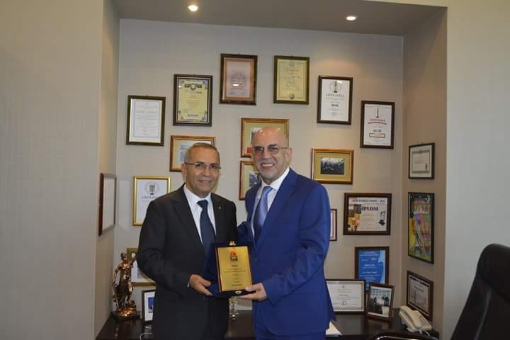 TÜİB İdarə Heyətinin Sədri Ali İhsan Genç birliyə şəxsi olaraq üzv olan Zafer Tangili  ziyarət edib