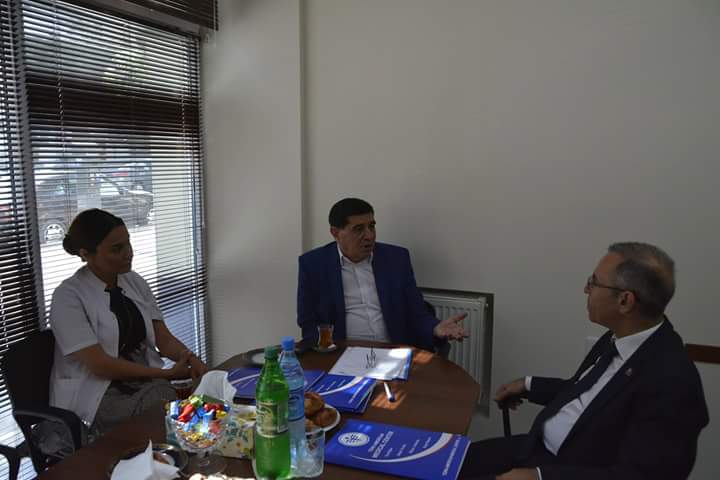 TÜİB İdarə Heyətinin Sədri Ali İhsan Genç “Türk American Medical Center ”-i ziyarət edib