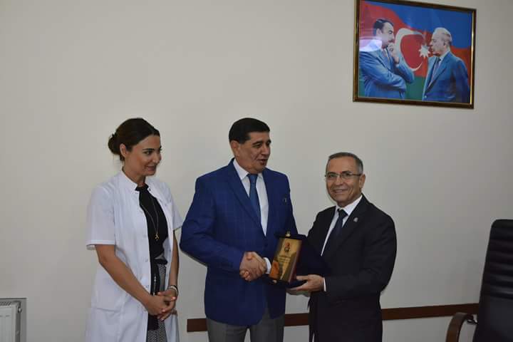 TÜİB İdarə Heyətinin Sədri Ali İhsan Genç “Türk American Medical Center ”-i ziyarət edib