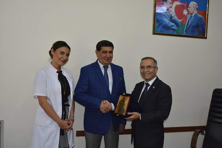 TÜİB İdarə Heyətinin Sədri Ali İhsan Genç “Türk American Medical Center ”-i ziyarət edib
