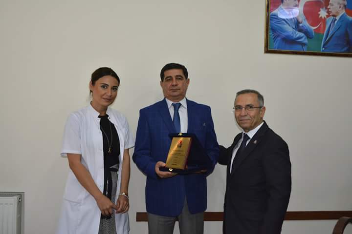 TÜİB İdarə Heyətinin Sədri Ali İhsan Genç “Türk American Medical Center ”-i ziyarət edib