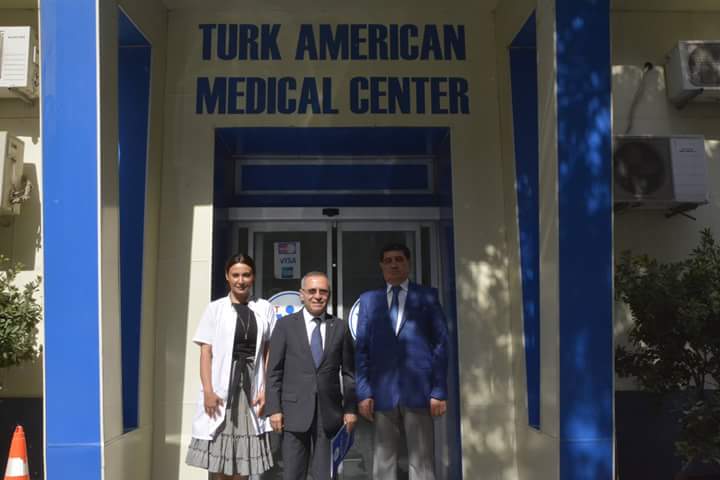 TÜİB İdarə Heyətinin Sədri Ali İhsan Genç “Türk American Medical Center ”-i ziyarət edib