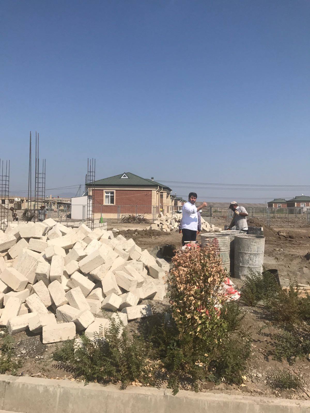 TÜİB nümayəndə heyəti işğaldan azad edilən torpaqlarda, Cocuq-Mərcanlıda oldular