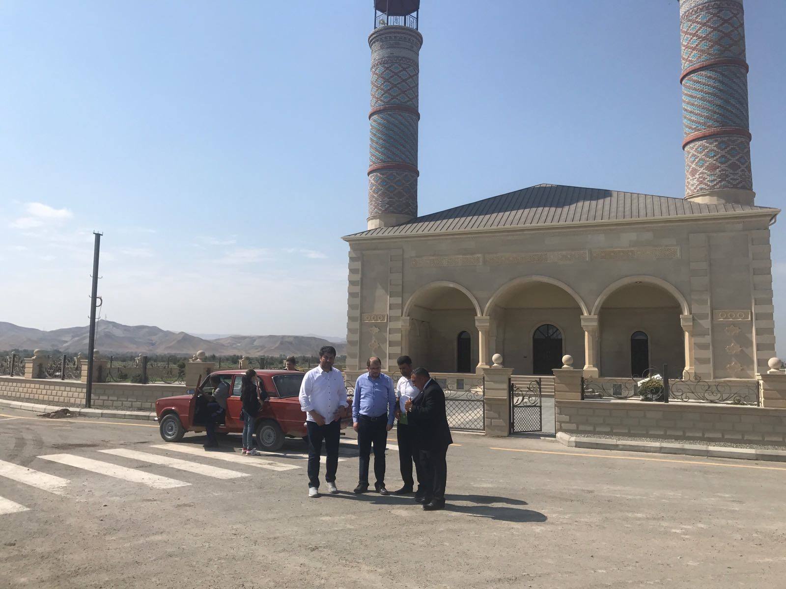 TÜİB nümayəndə heyəti işğaldan azad edilən torpaqlarda, Cocuq-Mərcanlıda oldular