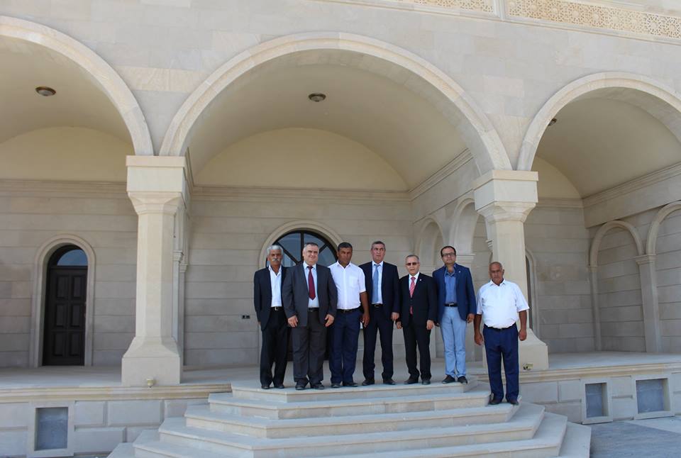 TÜİB rəhbəri Cocuq Mərcanlıda məscidi ziyarət etdi-FOTOLAR