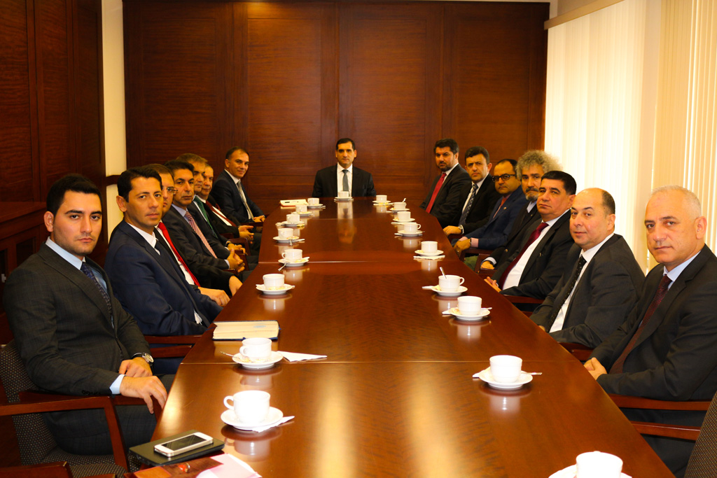 TÜİB-in yeni seçilmiş İdarə Heyəti Üzvləri Türkiyənin Azərbaycandakı səfiri Erkan Özoralı ziyarət ediblər