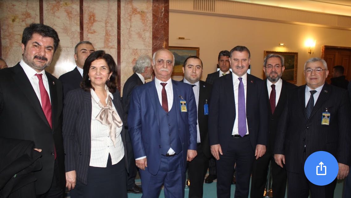 TÜİB sədri Hüseyin Büyükfırat Türkiyəyə etdiyi səfər çərçivəsində bir sıra partiya sədrləri və digər rəsmi şəxslərlə görüşüb