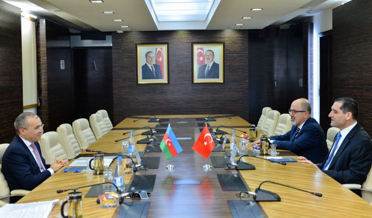 Mikayıl Cabbarov Türkiyənin Azərbaycandakı səfiri ilə görüşüb
