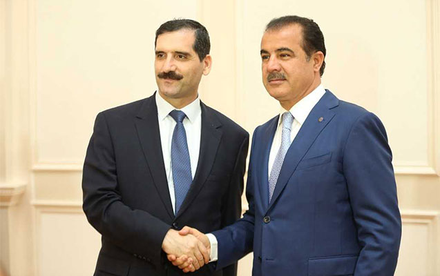 Səfir icra başçısı ilə görüşdü