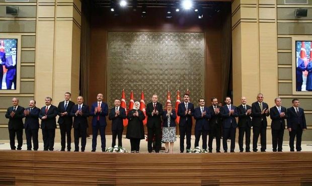   Rəcəb Tayyib Ərdoğan yeni nazirlərin adlarını açıqladı
