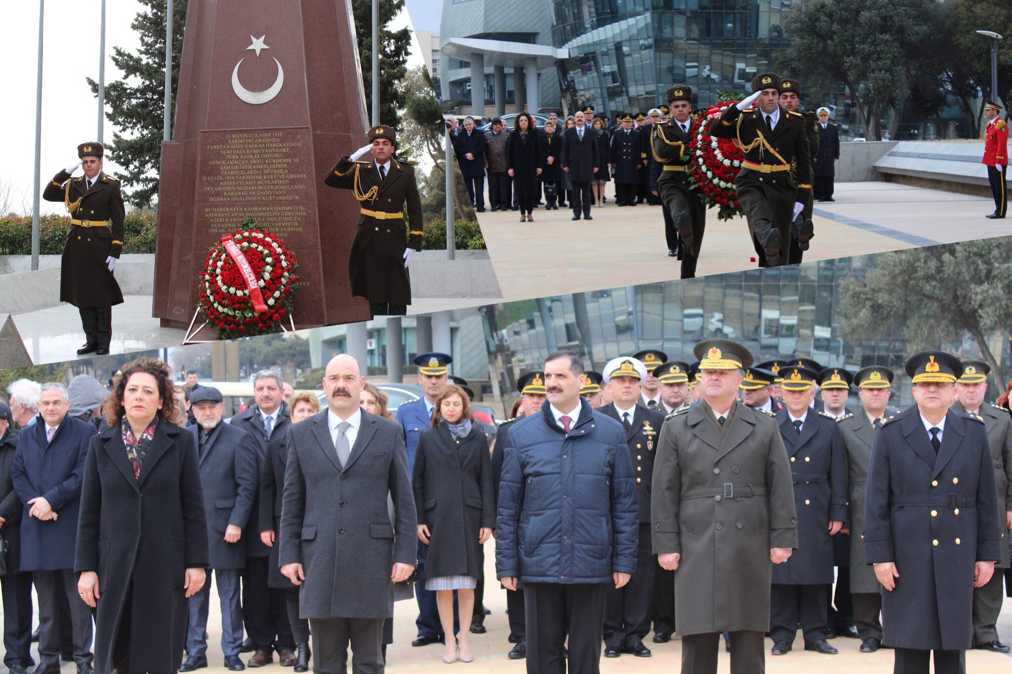 Çanaqqala zəfərinin 104 illiyi qeyd edildi - FOTOLAR