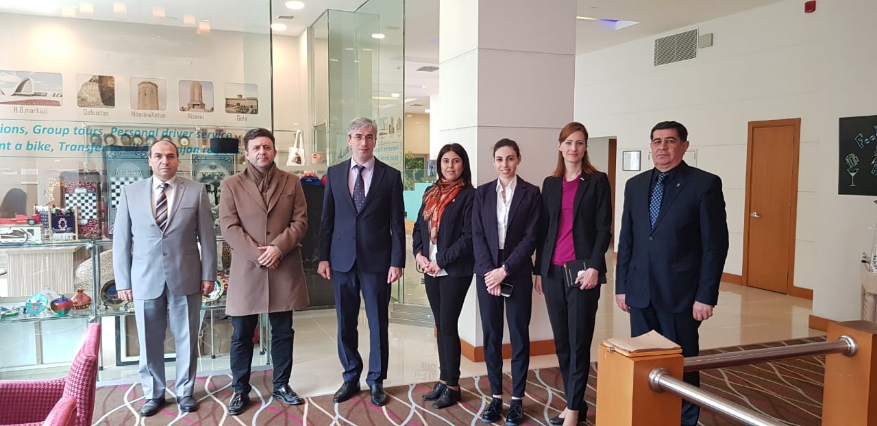 TÜİB rəhbərliyi "Park INN" Hotelinin baş direktoru ilə görüşdü 