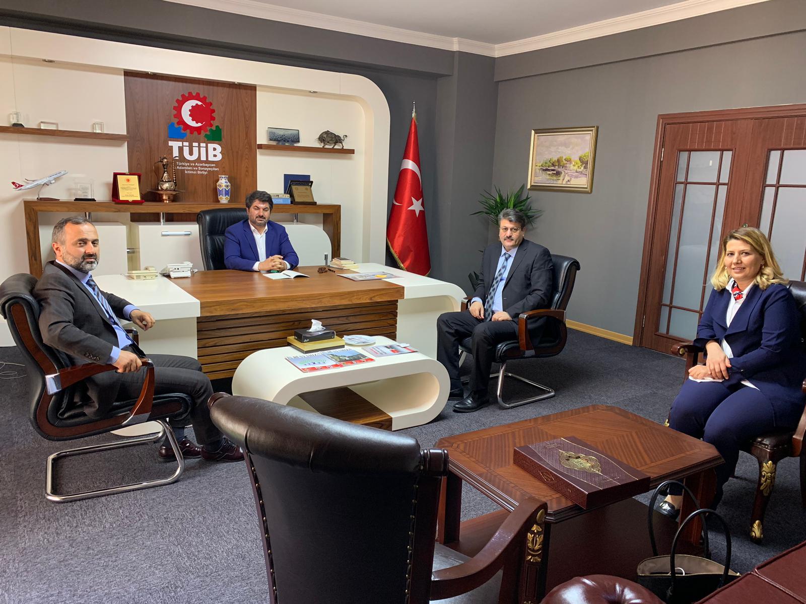 Türkiyə Kənd Təsərrüfatı Nazirliyinin heyəti TÜİB-i ziyarət etdi
