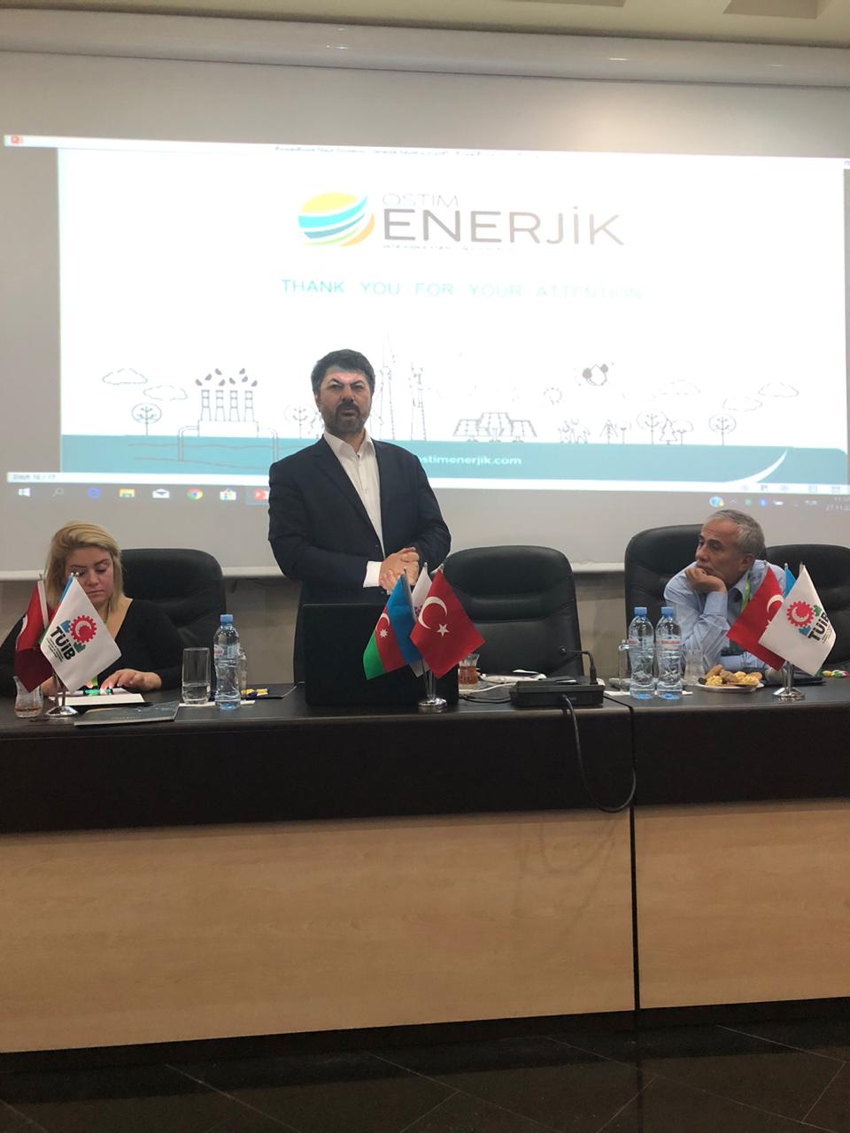 OSTİM Dərnəyinin üzvləri TÜİB-də görüş keçirib