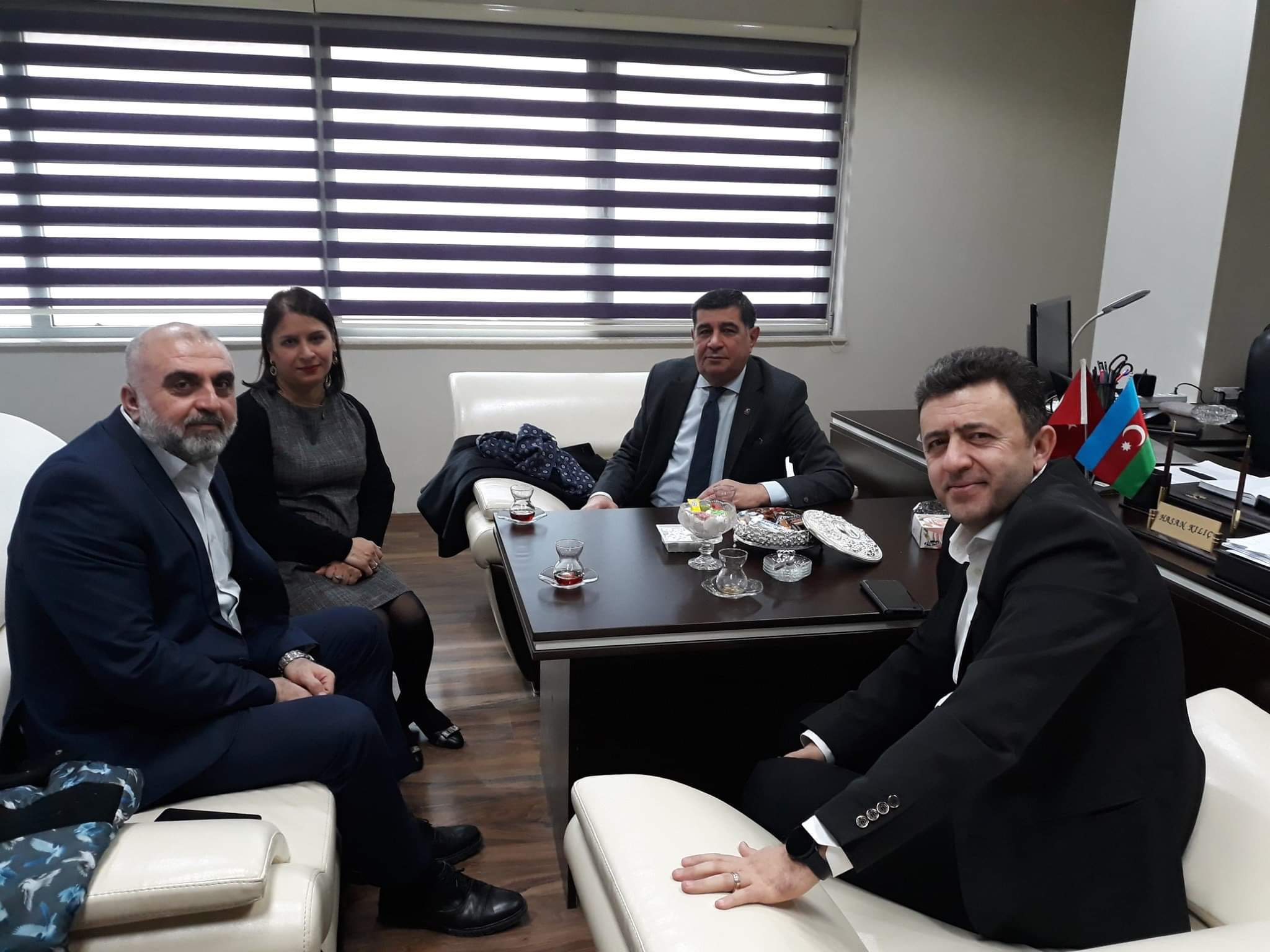 TÜİB idarə heyyətinin üzvləri birliyinin üzvlərini öz ofislərində ziyarət edib